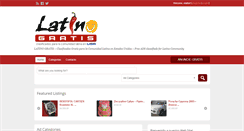 Desktop Screenshot of latinogratis.com
